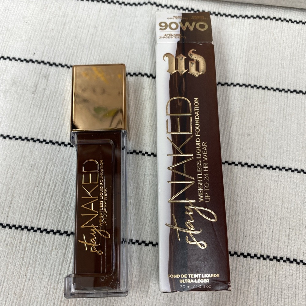 Urban Decay Stay Naked Weightless Liquid Foundation #90WO~‎ 30ml/1oz ~ NIB